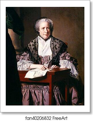 Free art print of Mrs. Sarah Clayton by Joseph Wright Of Derby