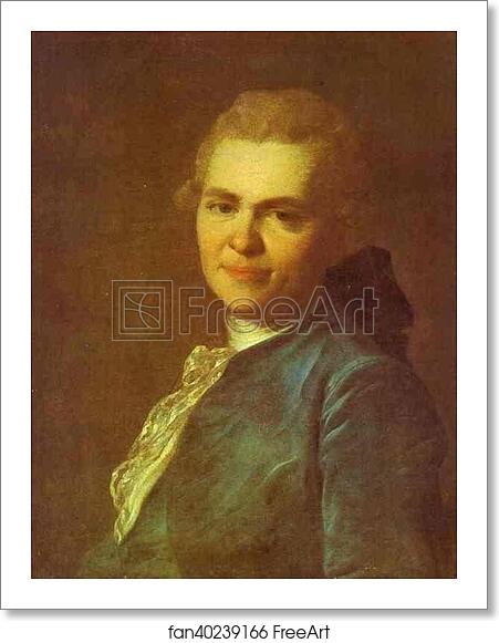 Free art print of Portrait of Unknown Man in a Blue Caftan by Fedor Rokotov Free art print of Portrait of Unknown Man in a Blue Caftan by Fedor Rokotov