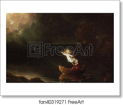 Free art print of The Voyage of Life: Old Age. Detail by Thomas Cole