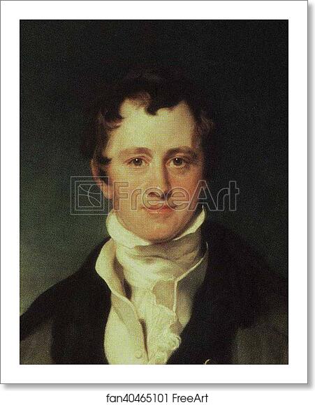 Free art print of Sir Humphry Davy (1778-1829). Detail by Sir Thomas Lawrence Free art print of Sir Humphry Davy (1778-1829). Detail by Sir Thomas Lawrence