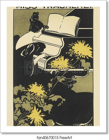 Free art print of Le roman "Miss Träumerei". by Ethel Reed