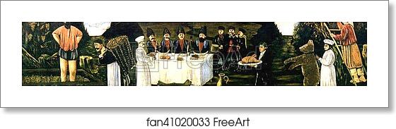 Free art print of Grape Harvest Feast by Niko Pirosmani Free art print of Grape Harvest Feast by Niko Pirosmani