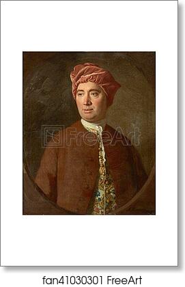 Free art print of Portrait of Philosopher David Hume by Allan Ramsay