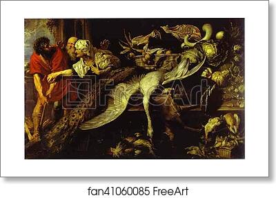 Free art print of Philomenes Recognized by the Old Woman by Frans Snyders Free art print of Philomenes Recognized by the Old Woman by Frans Snyders