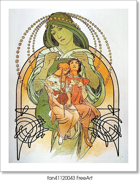 Free art print of Ilsee, Princesse De Tripoli by Alphonse Mucha