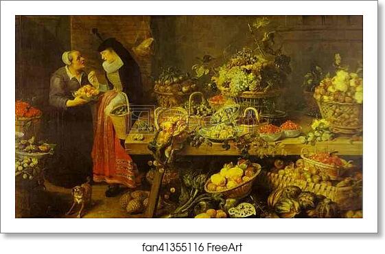 Free art print of Fruit Stall by Frans Snyders