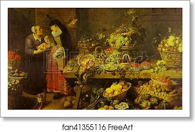 Free art print of Fruit Stall by Frans Snyders Free art print of Fruit Stall by Frans Snyders
