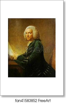 Free art print of Portrait of Dr. William Hunter by Allan Ramsay