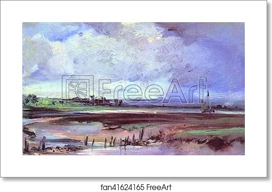 Free art print of Les Salinieres by Trouville by Richard Parkes Bonington Free art print of Les Salinieres by Trouville by Richard Parkes Bonington