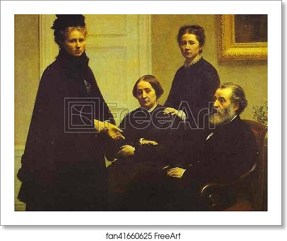 Free art print of The Dubourg Family by Henri Fantin-Latour Free art print of The Dubourg Family by Henri Fantin-Latour