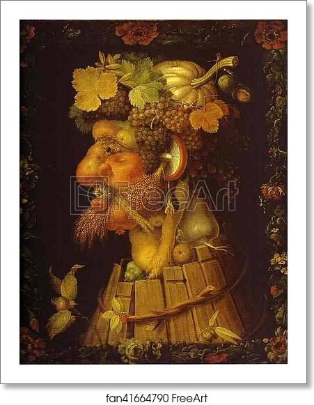 Free art print of Autumn by Giuseppe Arcimboldo Free art print of Autumn by Giuseppe Arcimboldo