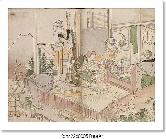 Free art print of Untitled by Katsushika Hokusai Free art print of Untitled by Katsushika Hokusai