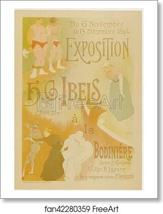 Free art print of L' "Exposition de H. G. Ibels", à la Bodinière. by Henri-Gabriel Ibels Free art print of L' "Exposition de H. G. Ibels", à la Bodinière. by Henri-Gabriel Ibels