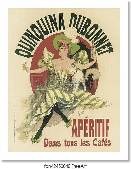 Free art print of Quinquina Dubonnet by Jules Chéret Free art print of Quinquina Dubonnet by Jules Chéret