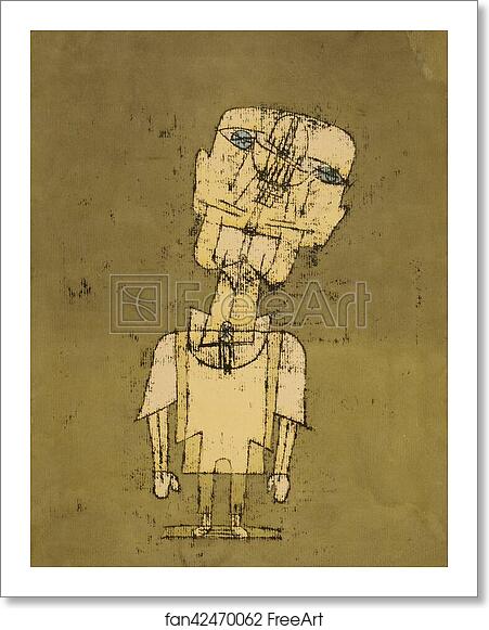 Free art print of Ghost of a Genius by Paul Klee