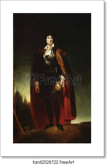Free art print of John Philip Kemble as Hamlet by Sir Thomas Lawrence Free art print of John Philip Kemble as Hamlet by Sir Thomas Lawrence