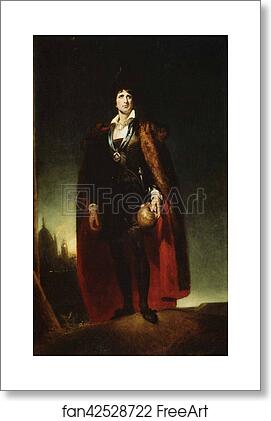 Free art print of John Philip Kemble as Hamlet by Sir Thomas Lawrence