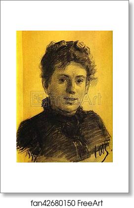 Free art print of Portrait of Tatyana Tolstaya, Leo Tolstoy's Daughter by Nikolay Gay