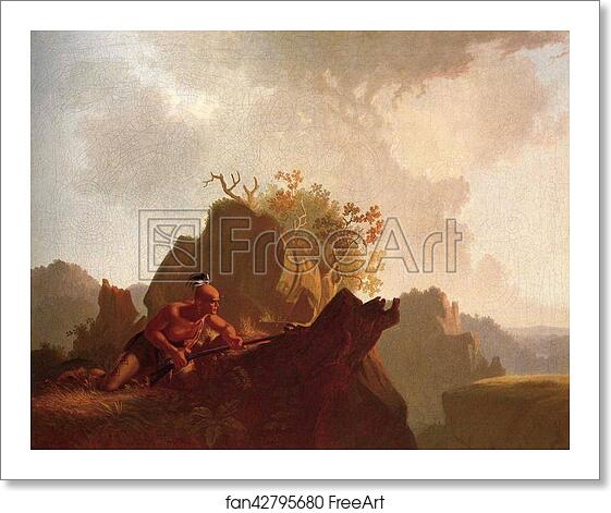 Free art print of The Concealed Enemy by George Caleb Bingham Free art print of The Concealed Enemy by George Caleb Bingham