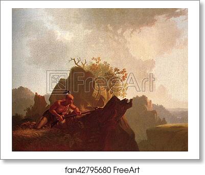 Free art print of The Concealed Enemy by George Caleb Bingham Free art print of The Concealed Enemy by George Caleb Bingham