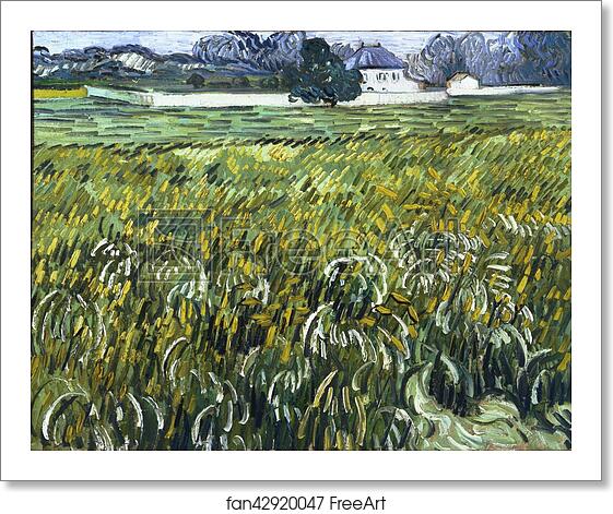 Free art print of House at Auvers by Vincent Van Gogh Free art print of House at Auvers by Vincent Van Gogh