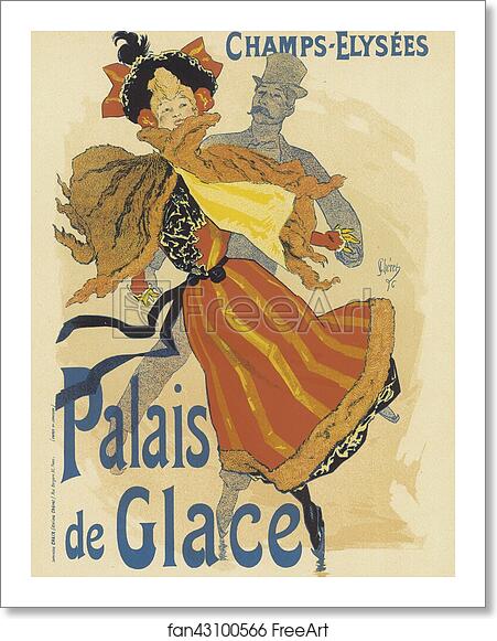 Free art print of Palais de Glace by Jules Chéret Free art print of Palais de Glace by Jules Chéret