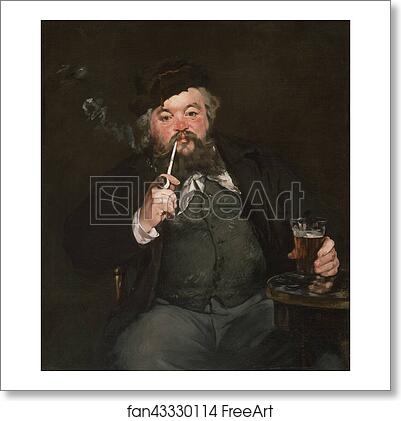 Free art print of Le Bon Bock by Édouard Manet Free art print of Le Bon Bock by Édouard Manet