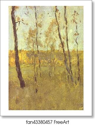 Free art print of Autumn by Isaac Levitan