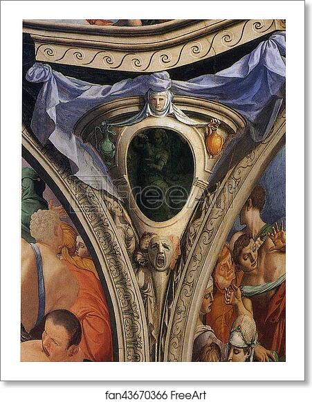 Free art print of Pendentive from the Chapel of Eleonora of Toledo by Agnolo Bronzino Free art print of Pendentive from the Chapel of Eleonora of Toledo by Agnolo Bronzino