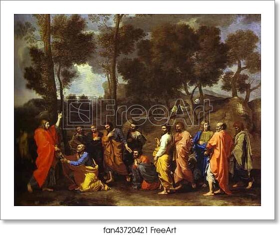 Free art print of The Ordination by Nicolas Poussin Free art print of The Ordination by Nicolas Poussin