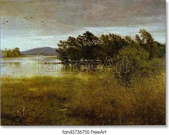 Free art print of Chill October by Sir John Everett Millais