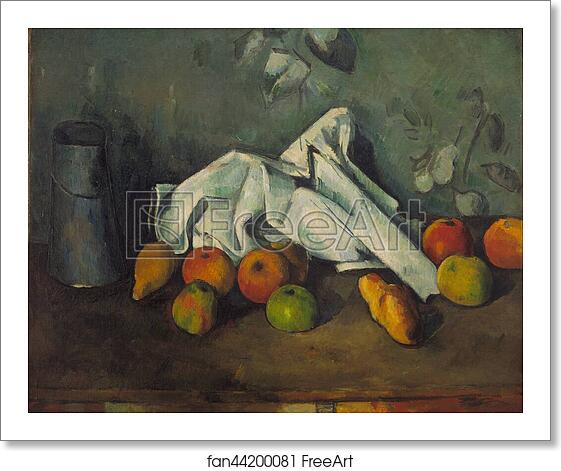 Free art print of Milk Can and Apples by Paul Cézanne Free art print of Milk Can and Apples by Paul Cézanne