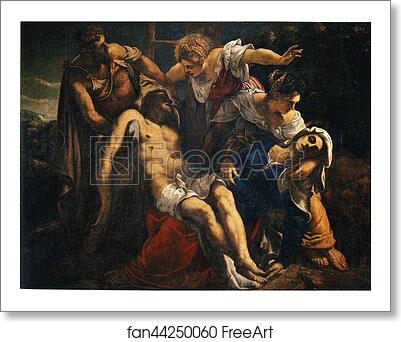 Free art print of Deposition of the Christ by Jacopo Robusti, Called Tintoretto