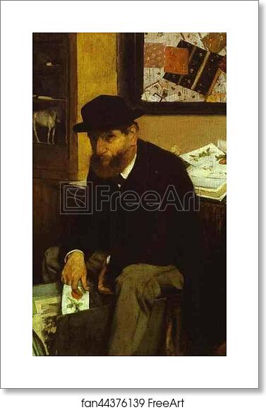 Free art print of The Collector by Edgar Degas Free art print of The Collector by Edgar Degas