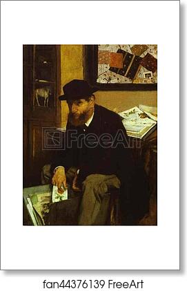 Free art print of The Collector by Edgar Degas