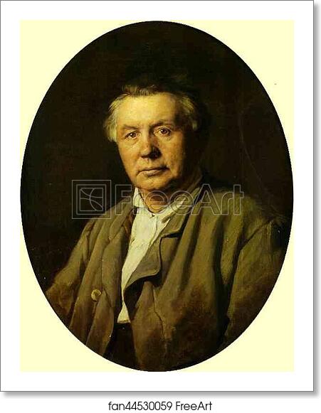 Free art print of Portrait of Unknown Man (Painter Piotr Stepanov?) by Vasily Perov Free art print of Portrait of Unknown Man (Painter Piotr Stepanov?) by Vasily Perov