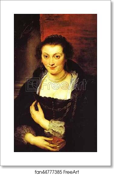 Free art print of Portrait of Isabella Brant by Peter Paul Rubens