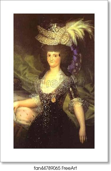 Free art print of Queen Maria Luisa by Francisco De Goya Y Lucientes Free art print of Queen Maria Luisa by Francisco De Goya Y Lucientes