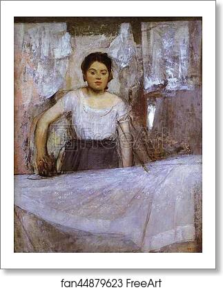 Free art print of Woman Ironing by Edgar Degas Free art print of Woman Ironing by Edgar Degas