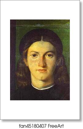 Free art print of Portrait of a Young Man by Lorenzo Lotto