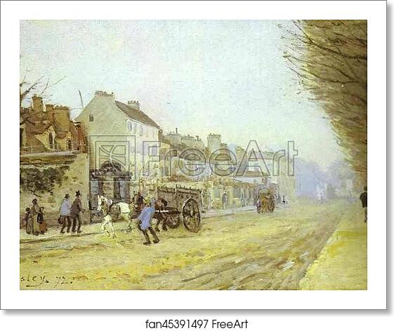 Free art print of Boulevard Héloïse, Argenteuil by Alfred Sisley Free art print of Boulevard Héloïse, Argenteuil by Alfred Sisley