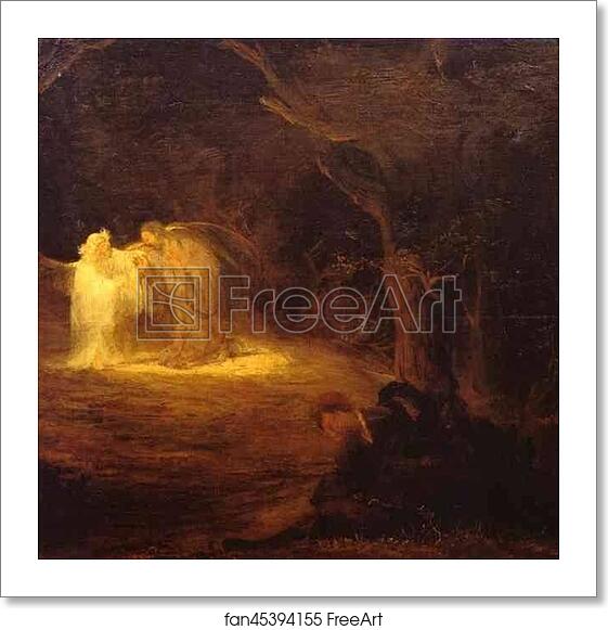 Free art print of Christ in the Garden of Gethsemane by Aert De Gelder Free art print of Christ in the Garden of Gethsemane by Aert De Gelder