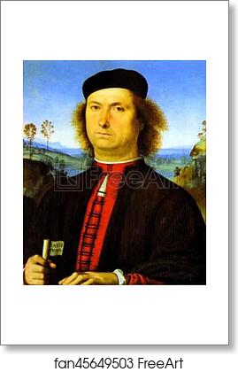 Free art print of Portrait of Francesco delle Opere by Pietro Perugino Free art print of Portrait of Francesco delle Opere by Pietro Perugino