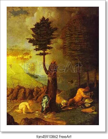 Free art print of Allegory by Lorenzo Lotto Free art print of Allegory by Lorenzo Lotto