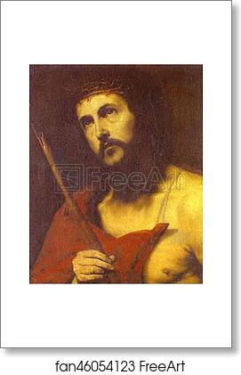 Free art print of Christ in the Crown of Thorns by Jusepe De Ribera