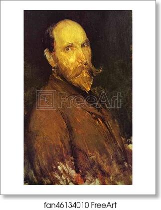 Free art print of Portrait of Charles Lang Freer by James Abbott Mcneill Whistler