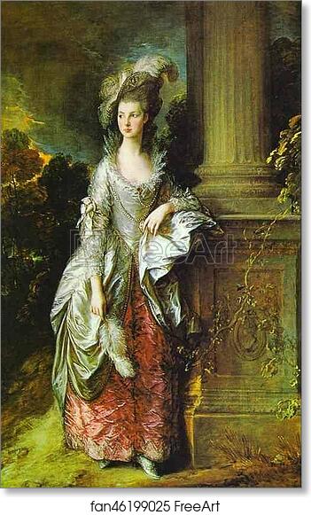 Free art print of The Hon. Mrs. Thomas Graham by Thomas Gainsborough