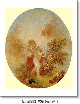 Free art print of Love as Conqueror by Jean-Honoré Fragonard