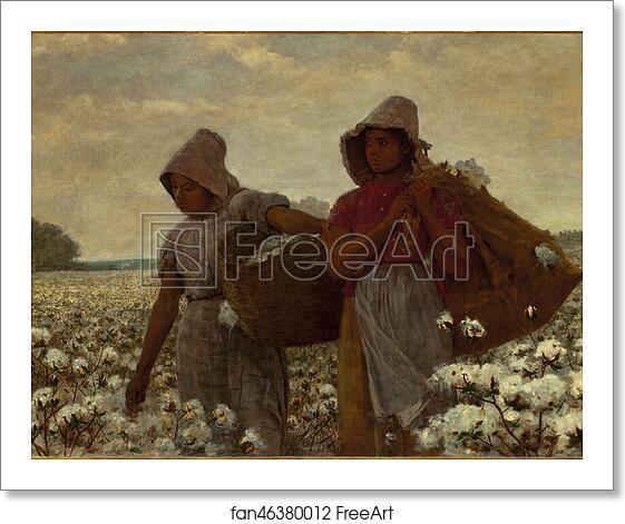 Free art print of The Cotton Pickers by Winslow Homer Free art print of The Cotton Pickers by Winslow Homer