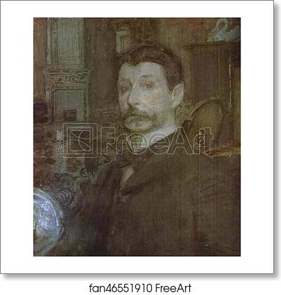 Free art print of Self-Portrait by Mikhail Vrubel Free art print of Self-Portrait by Mikhail Vrubel